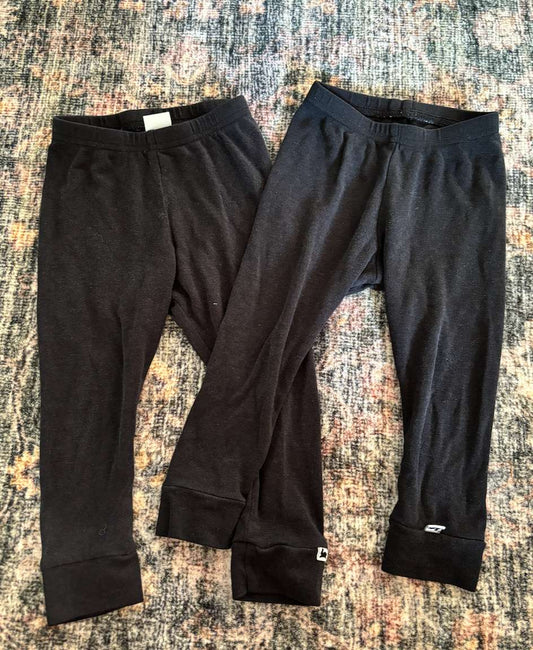 Little & Lively black leggings bundle , Kids 18 Month (12-18M)