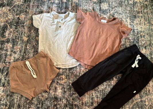 Jax & Lennon 12m neutral bundle , Kids 12 Month (9-12M)