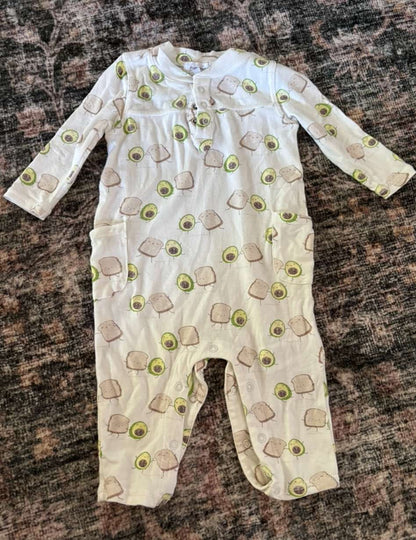 Angel Dear Avocado romper , Kids 6 Month (3-6M)