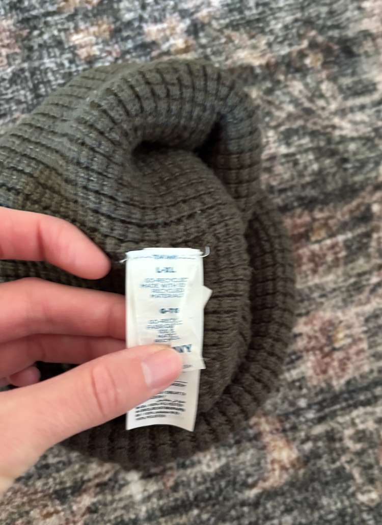 Fishermans toque dark green