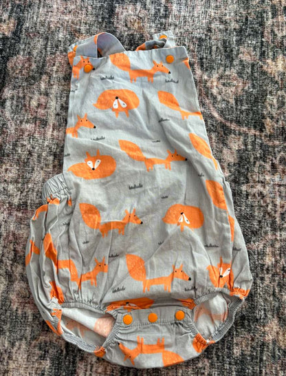 Fox cotton bubble romper , Kids 12 Month (9-12M)