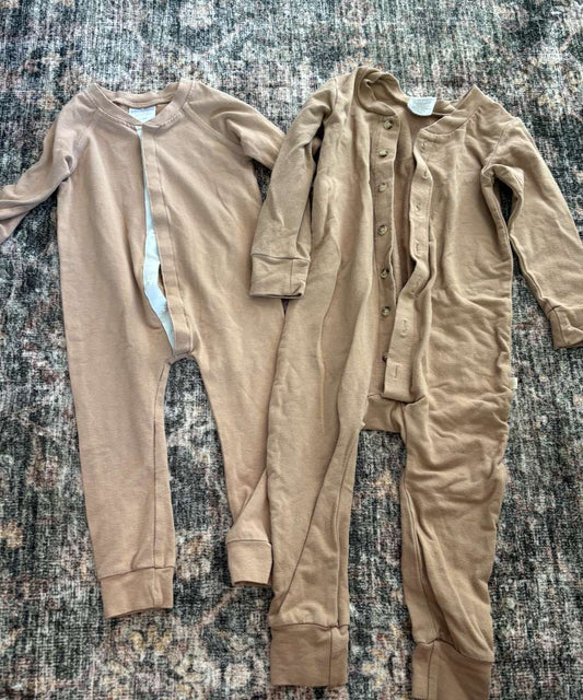 Jax & Lennon neutral rompers 12-18/18-24m, Kids 18 Month (12-18M)