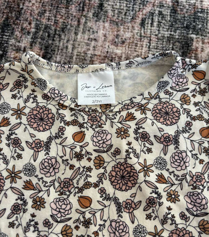 Jax & lennon floral top/legging outfit , Kids 18 Month (12-18M)