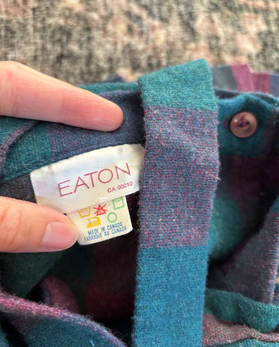 Vintage Eaton Wool/knit skirt 2T , Kids 2T