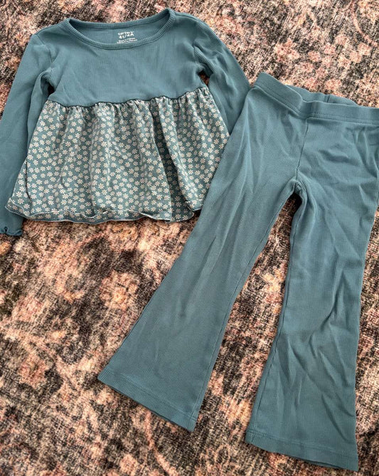 4T floral set , Kids 4/4T
