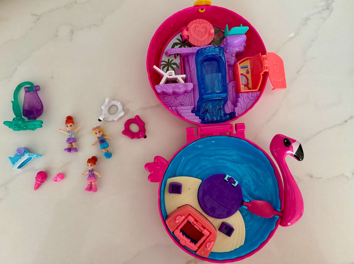 Flamingo Polly Pocket