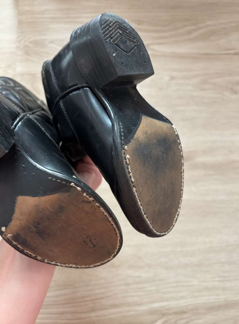 Westex Vintage Kids Cowboy Boots Black , Shoes 9 (Toddler:2-4yr)