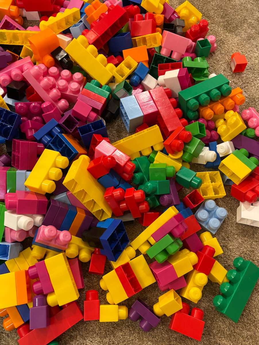 Large Lot of Mega Blocks