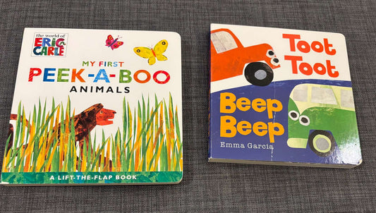 Peek a boo & beep beep toot toot