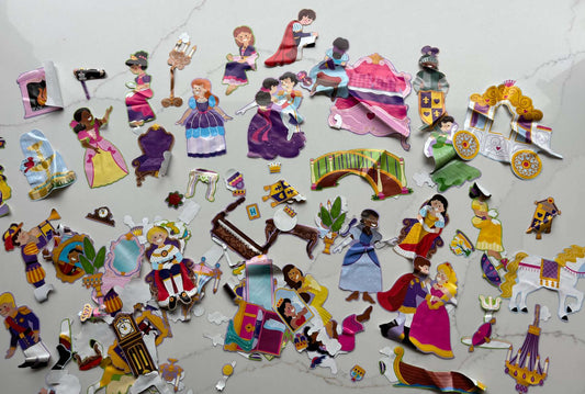 Reusable Princess stickers