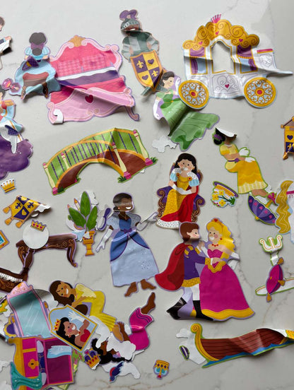 Reusable Princess stickers