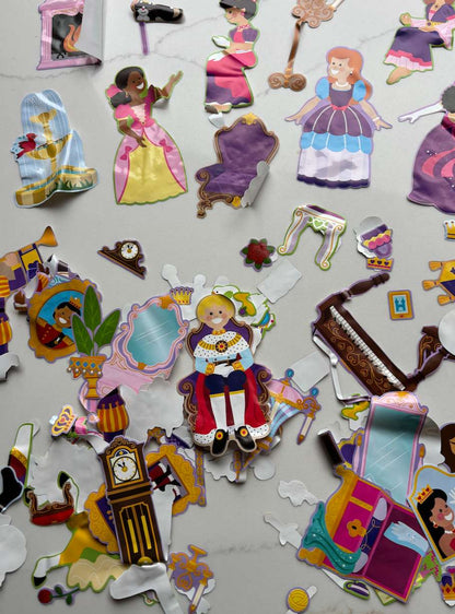 Reusable Princess stickers