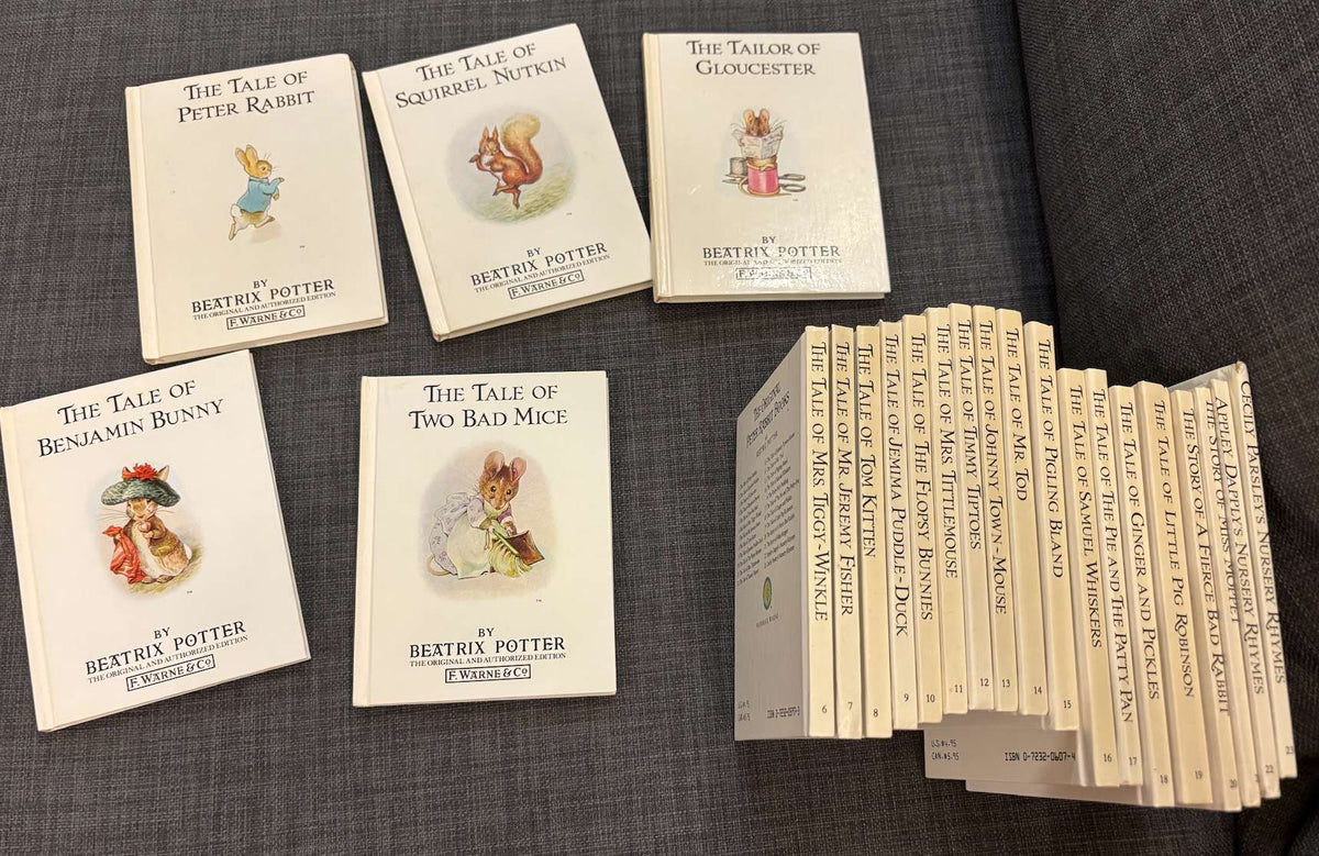Vintage Beatrix Potter 23 book collection