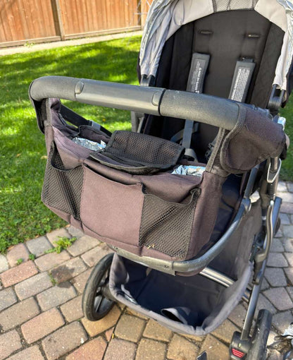 Uppababy Vista Stroller set; rumble seat, piggyback board, adapters
