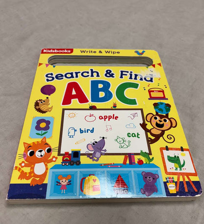 ABC search & find, dry erase