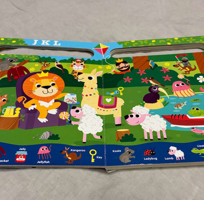 ABC search & find, dry erase