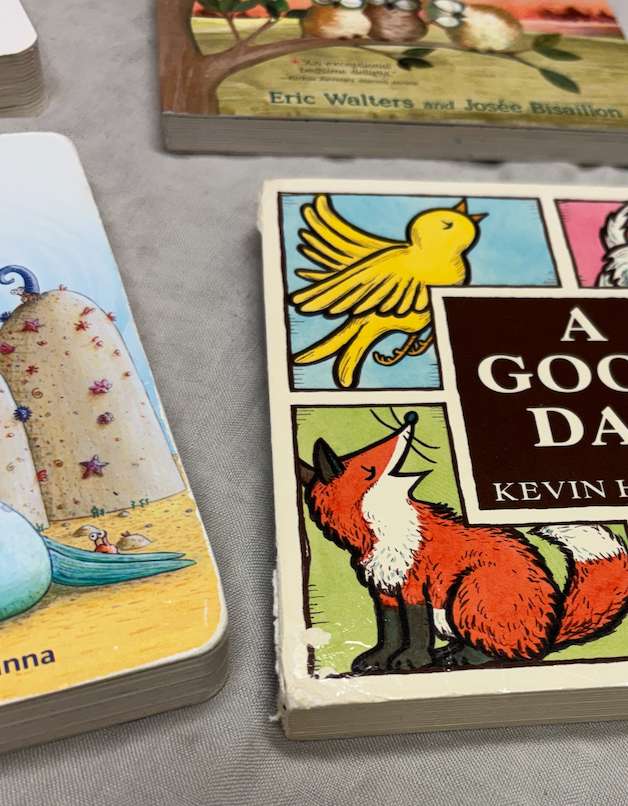 Pout Pout fish; A good day; Bedtime 123; where is the green sheep