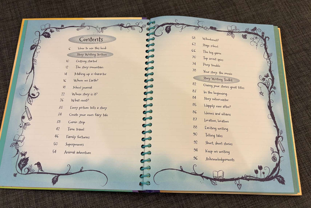 NEW Usborne write your own story book
