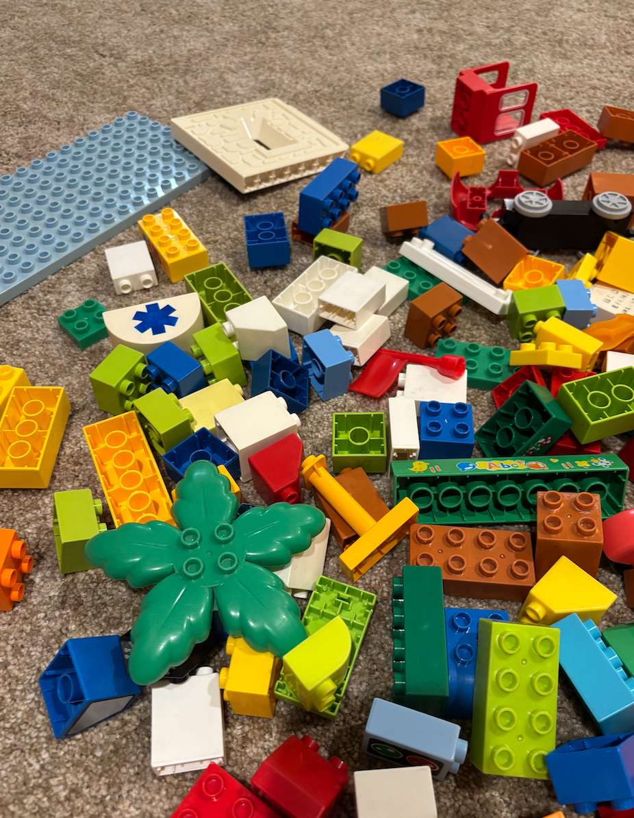 Mega block/ Duplo dupe blocks