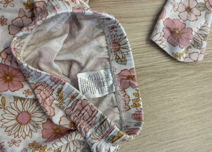 Milkberry 3-6m floral set , Kids 6 Month (3-6M)