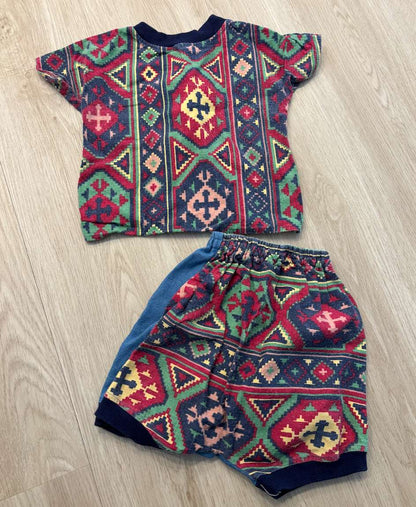Vintage shorts set , Kids 24 Month (18-24M)