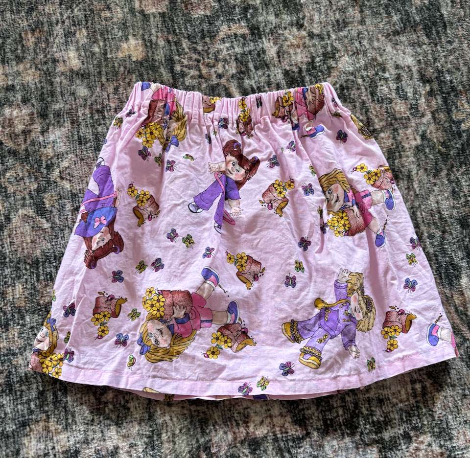 Vintage Cabbage patch kids skirt , Kids 3T