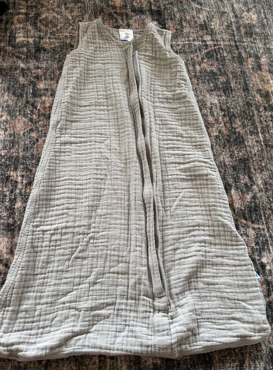 Little Unicorn muslin sleepsac XL, 18-24 Months (Extra Large)