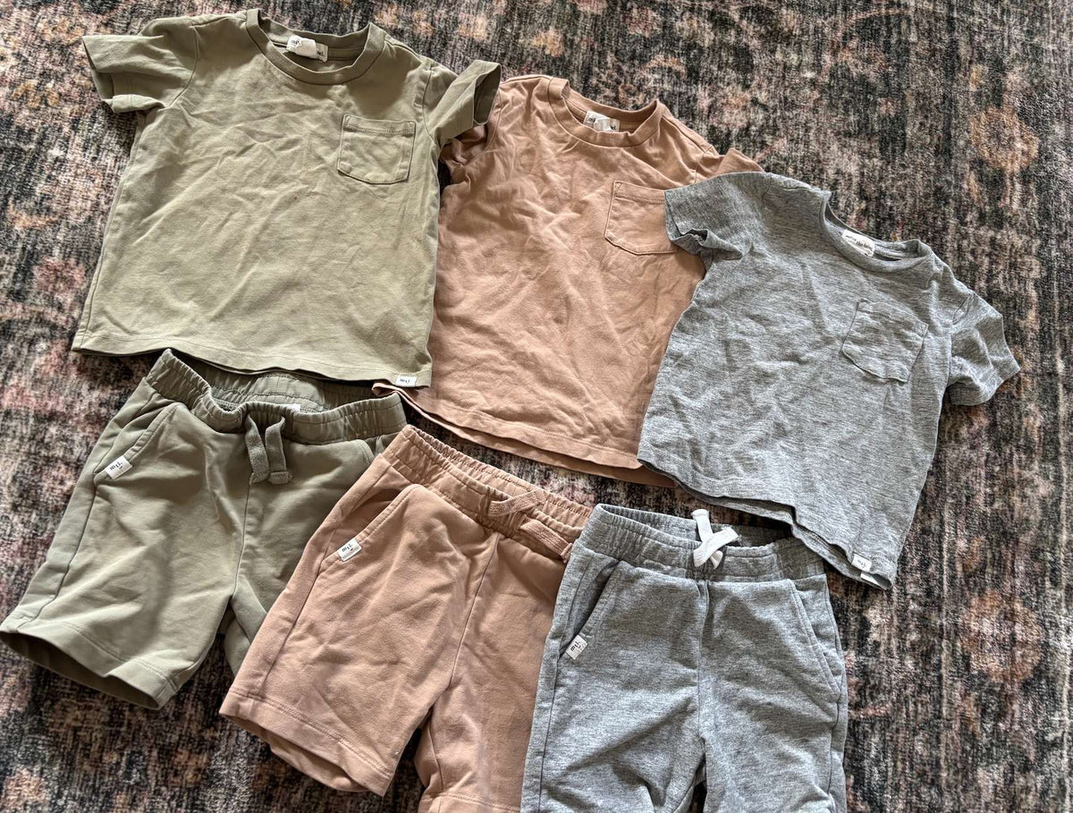 Miles the Label 18m shorts set , Kids 18 Month (12-18M)
