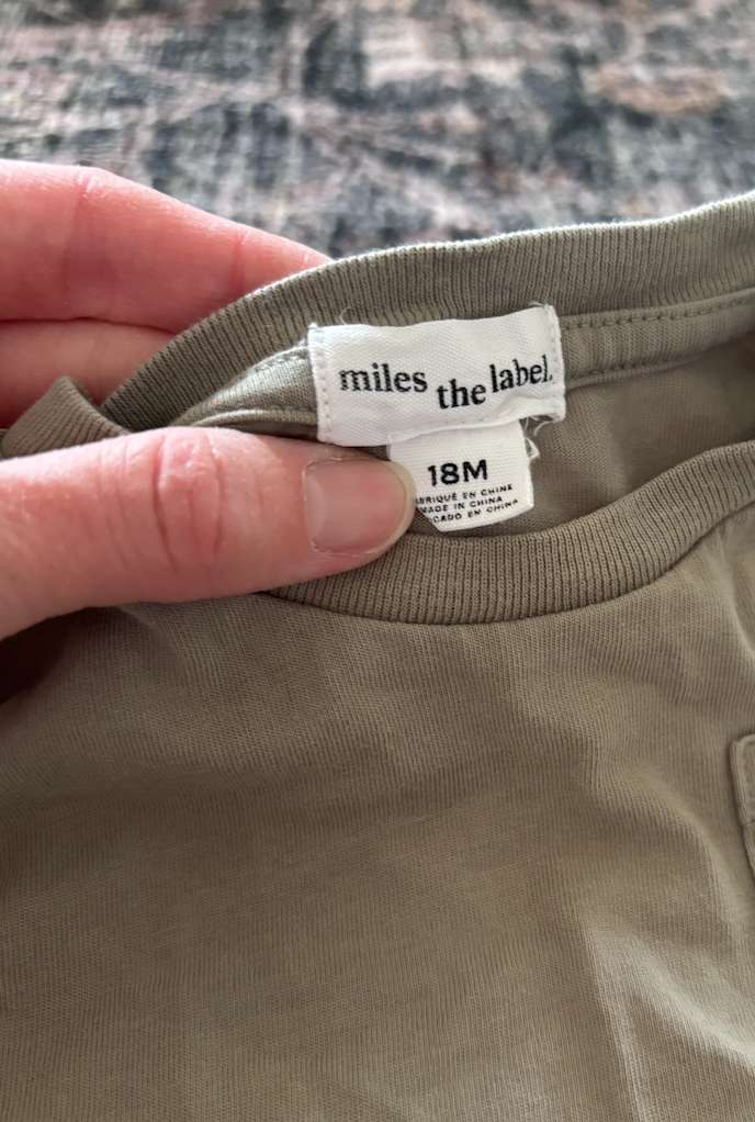 Miles the Label 18m shorts set , Kids 18 Month (12-18M)