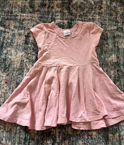 Brooks pink swirl top / dress, Kids 2T