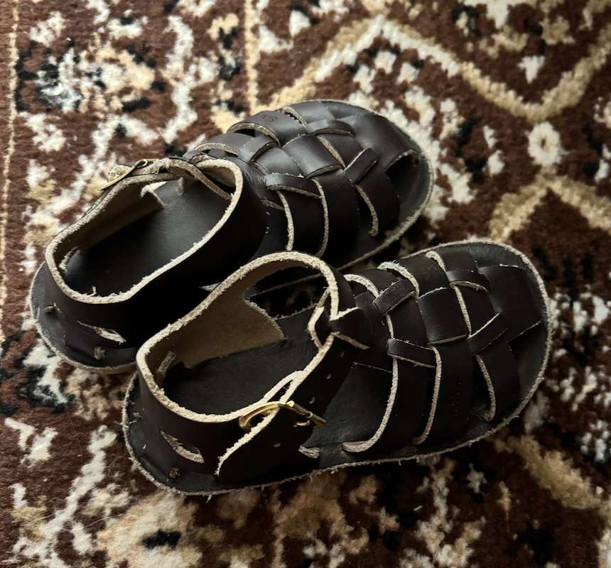 Fisherman Saltwater sandels , Shoes 6 (Walkers:12-24 mth)