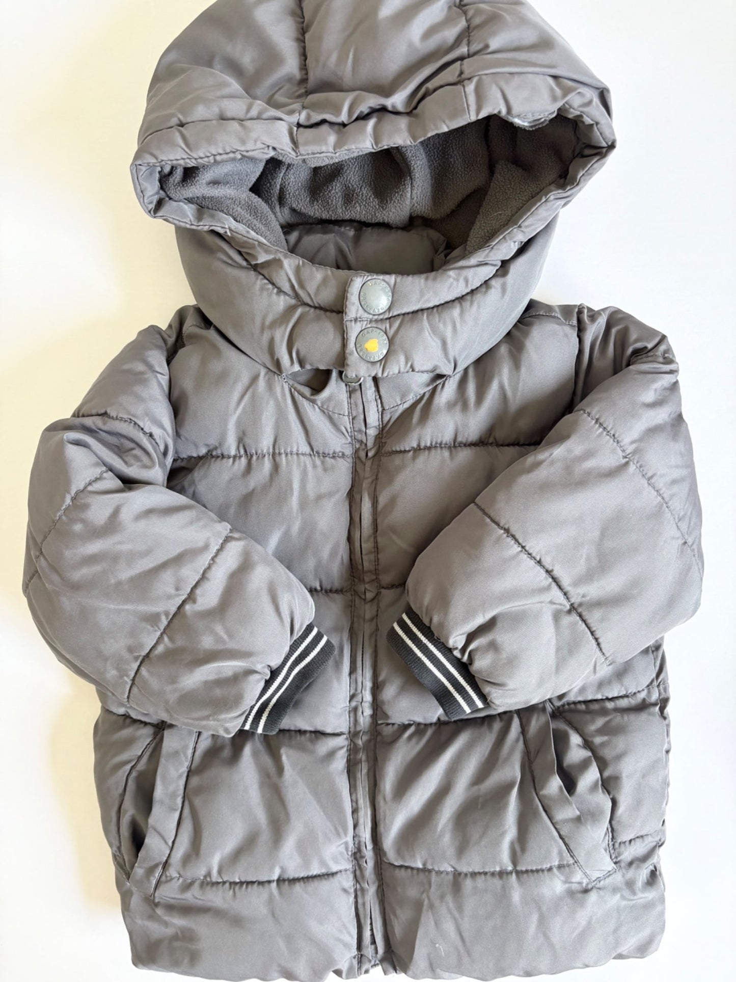 Baby Gap Winter Jacket Dark Grey 18-24m VGUC, Kids 24 Month (18-24M)