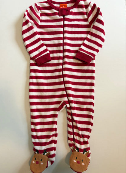 Fleece Christmas PJs 6-12m (set of two, VGUC), Kids 12 Month (9-12M)