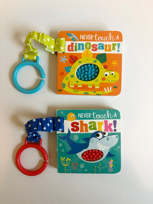 Mini Touch and Feel Board Books VGUC - set of 2