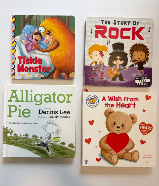 Baby Board Books (set of 4, VGUC)