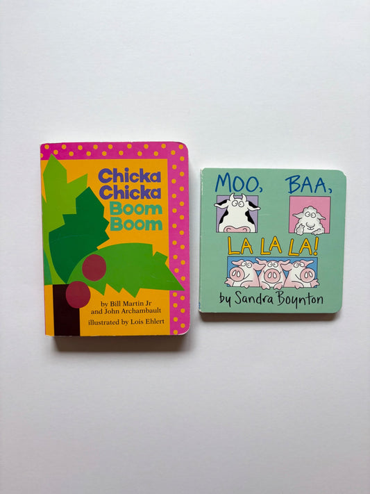 Baby Board Books (set of 2, VGUC)