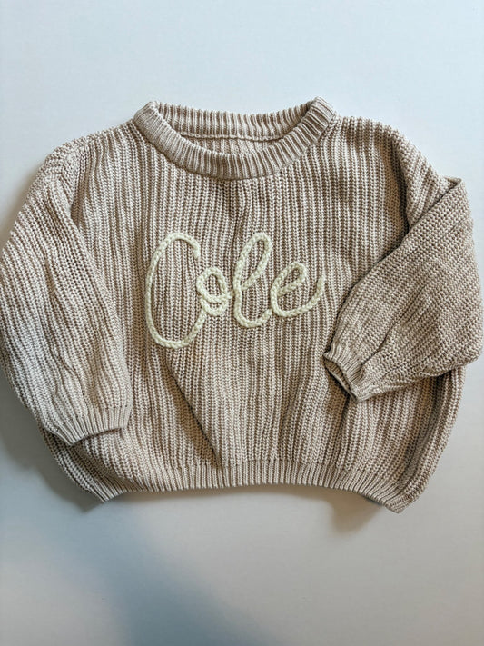 “Cole” Sweater 6-9m EUC, Kids 9 Month (6-9M)