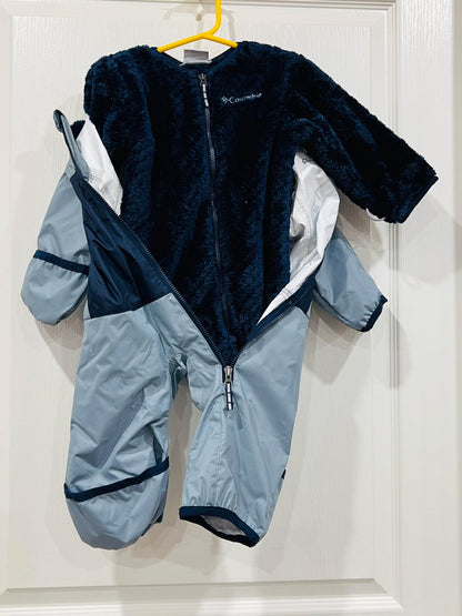EUC, Columbia Shark Trek™ Interchange Bunting Snowsuit, size 3-6 mos, Kids 6 Month (3-6M)