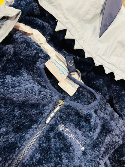 EUC, Columbia Shark Trek™ Interchange Bunting Snowsuit, size 3-6 mos, Kids 6 Month (3-6M)