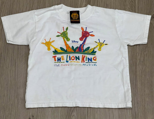 VGUC, Disney's Lion King Broadway Musical T-Shirt, size , Boys or Gender Neutral, Kids 4/4T
