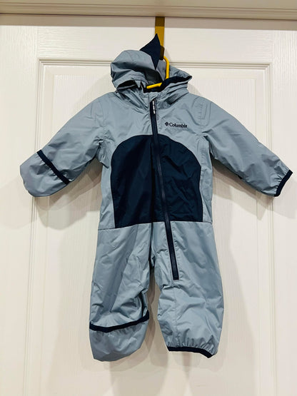EUC, Columbia Shark Trek™ Interchange Bunting Snowsuit, size 3-6 mos, Kids 6 Month (3-6M)