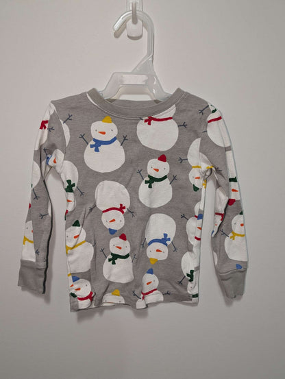 Carter's Snowman Fleece Pajamas - 24M, Kids 24 Month (18-24M)