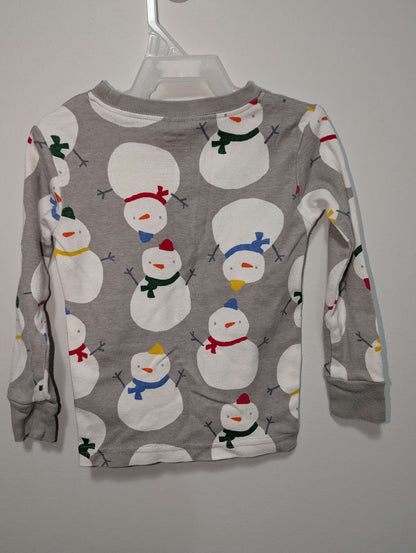 Carter's Snowman Fleece Pajamas - 24M, Kids 24 Month (18-24M)