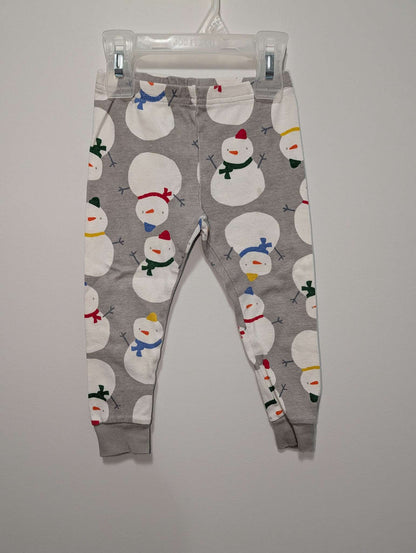 Carter's Snowman Fleece Pajamas - 24M, Kids 24 Month (18-24M)
