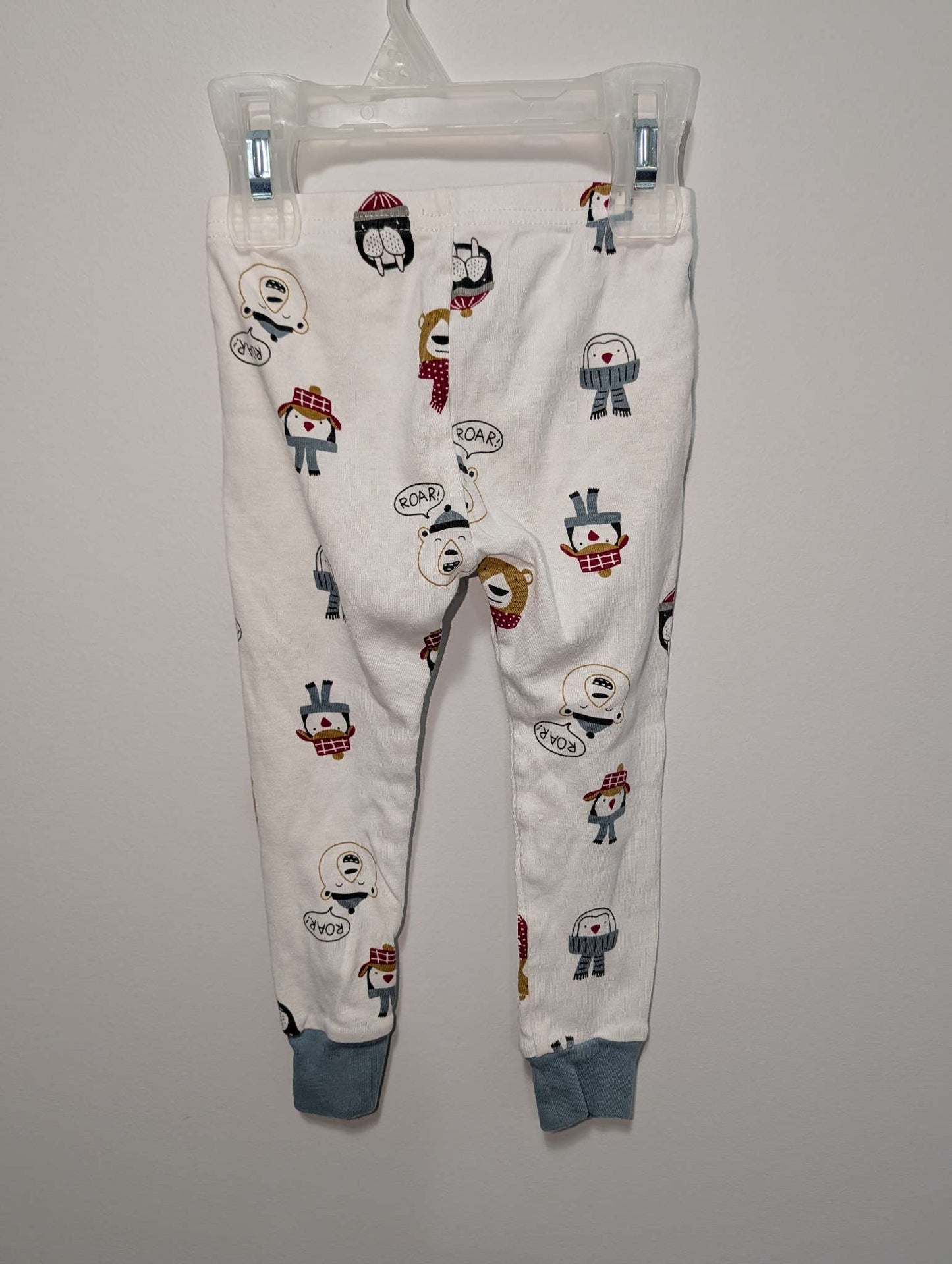 Carter's "ROAR" Winter Animal Pajamas - 24M, Kids 24 Month (18-24M)