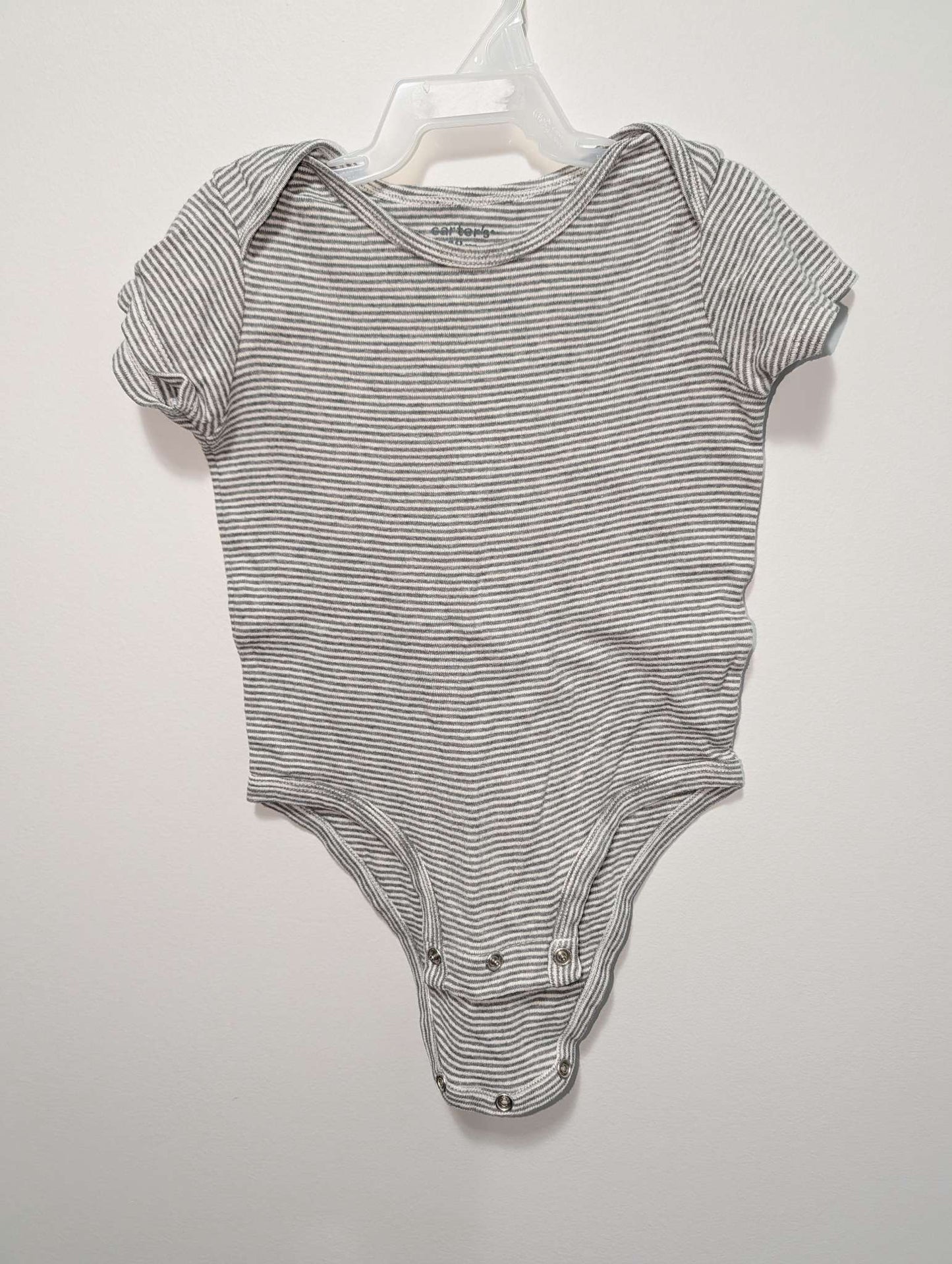 Carter's Striped Short-Sleeve Onesie - 18M, Kids 18 Month (12-18M)