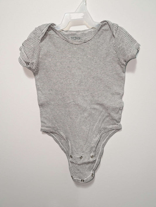 Carter's Striped Short-Sleeve Onesie - 18M, Kids 18 Month (12-18M)