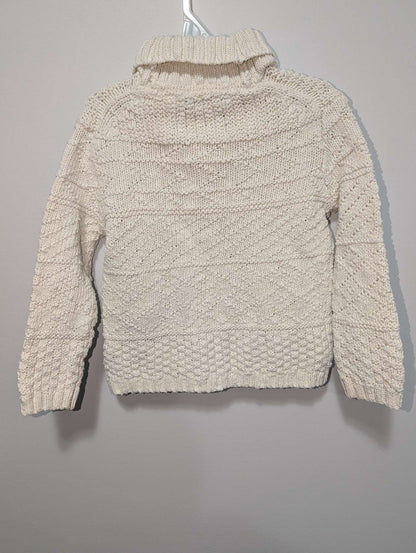 Zara White Chunky Knit Sweater - 12-18M, Kids 18 Month (12-18M)