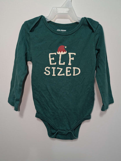 Joe Fresh "Elf Sized" Holiday Onesie - 12-18M, Kids 18 Month (12-18M)