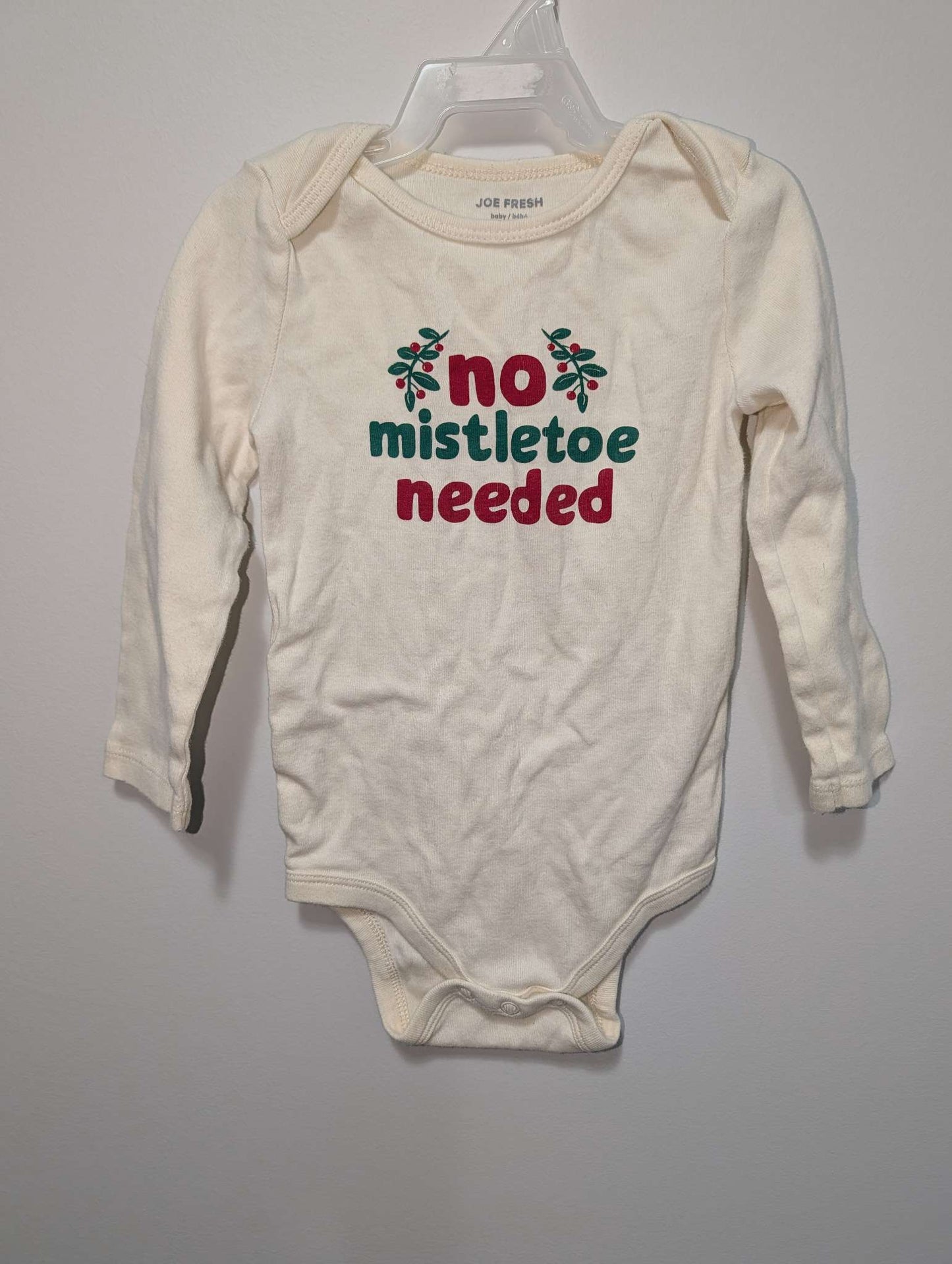Joe Fresh "No Mistletoe Needed" Onesie - 12-18M, Kids 18 Month (12-18M)